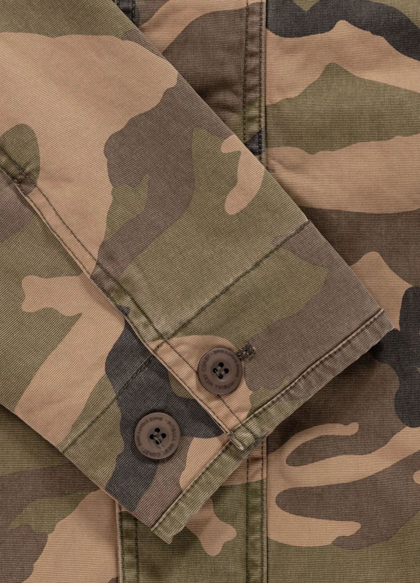 Fallon Military Jacket - Camo