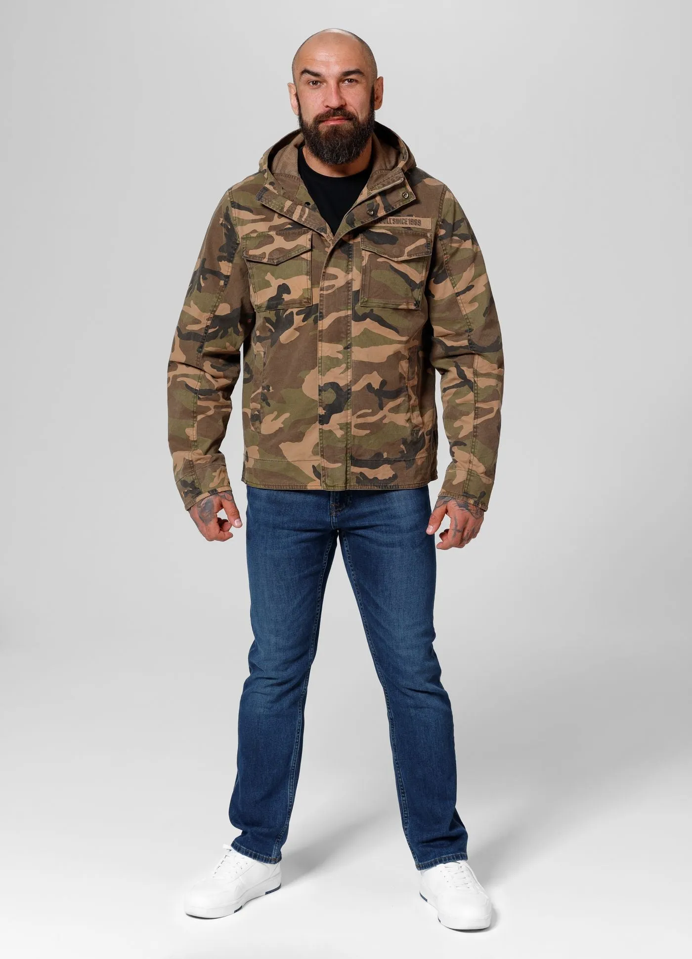 Fallon Military Jacket - Camo