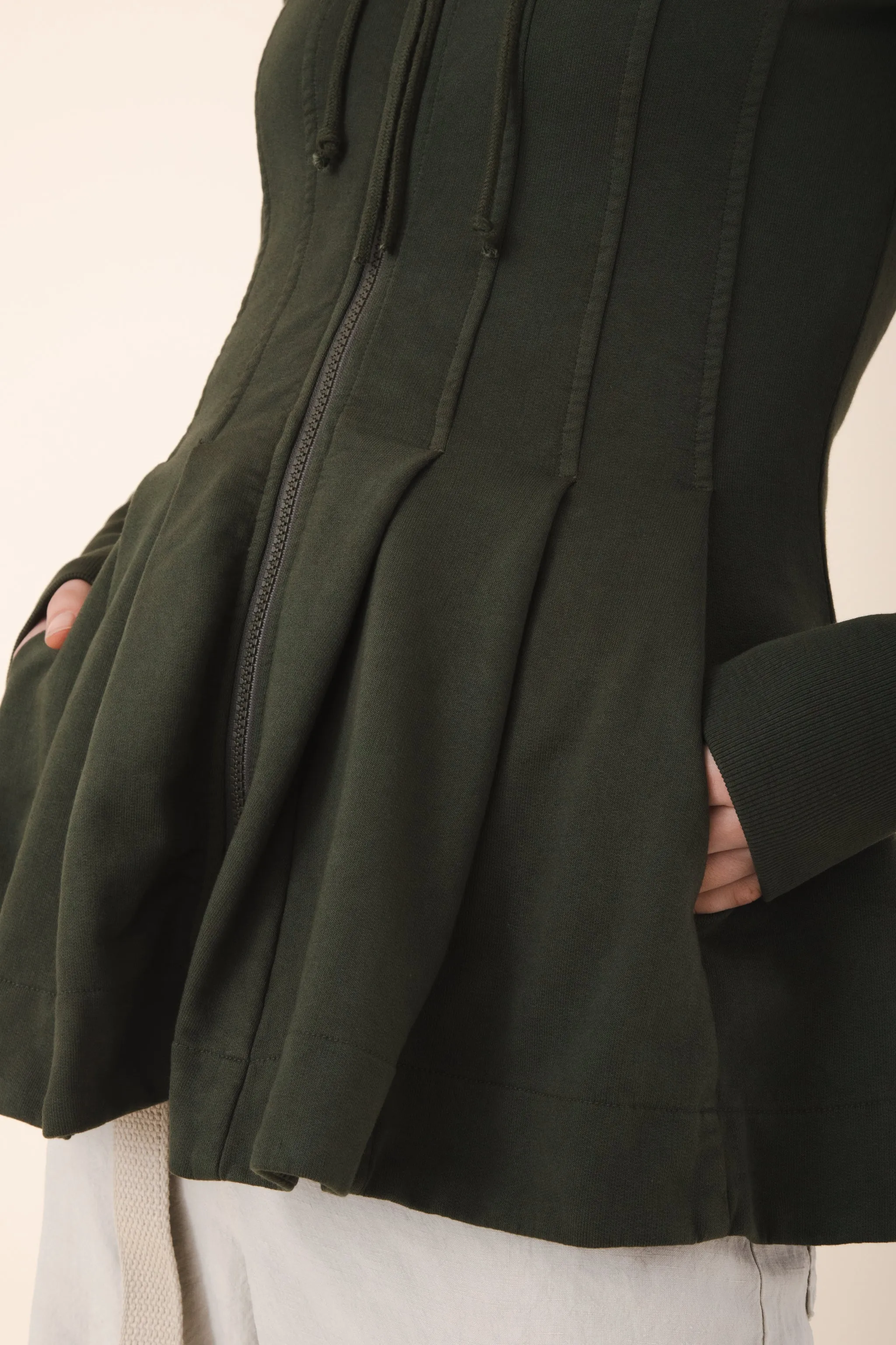 Fan Hoodie in Moss