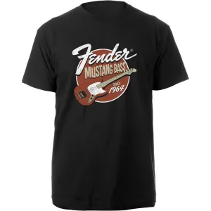 Fender Unisex T-Shirt- Mustang Bass (RO)