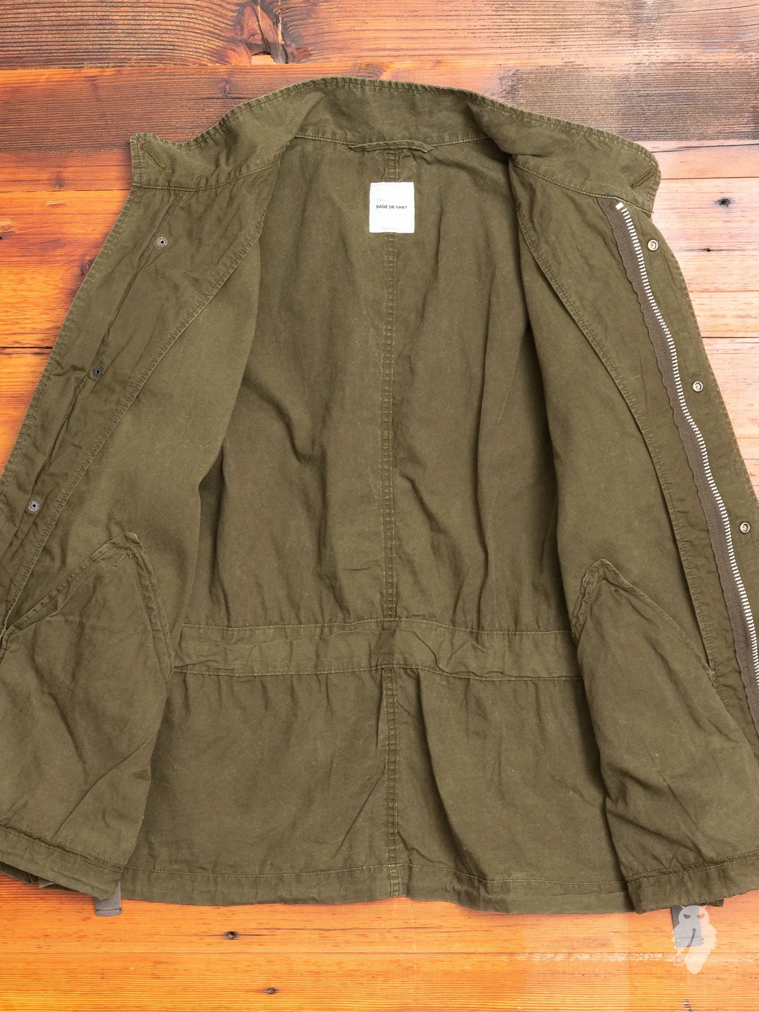 Field Jacket in Green Khaki