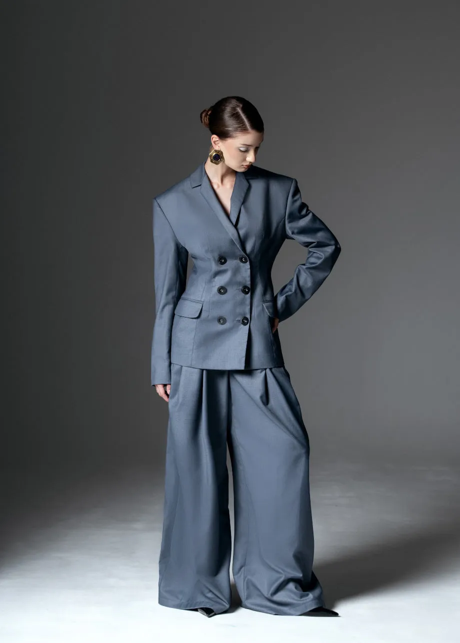 FLUID WIDE-LEG PANTS