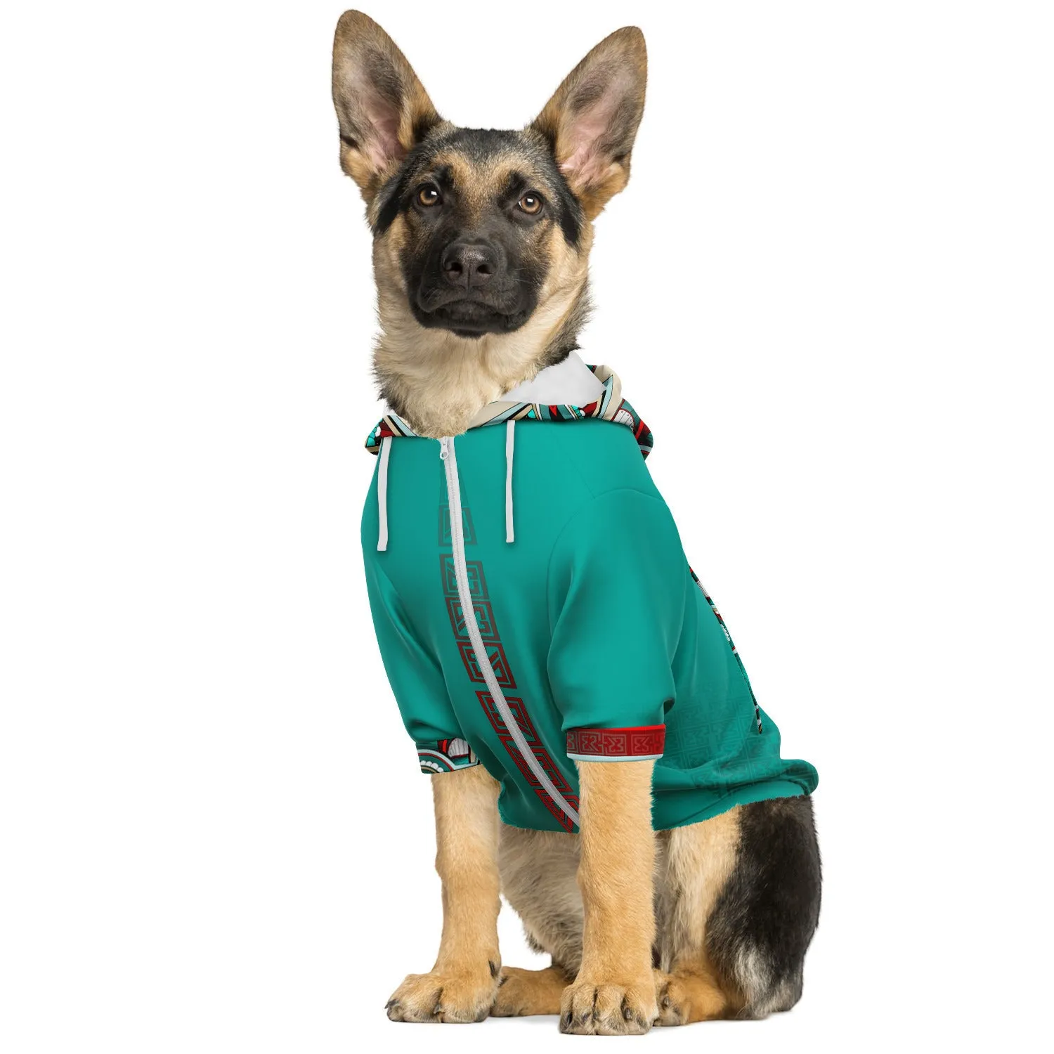 Fluorescyan Zip-Up