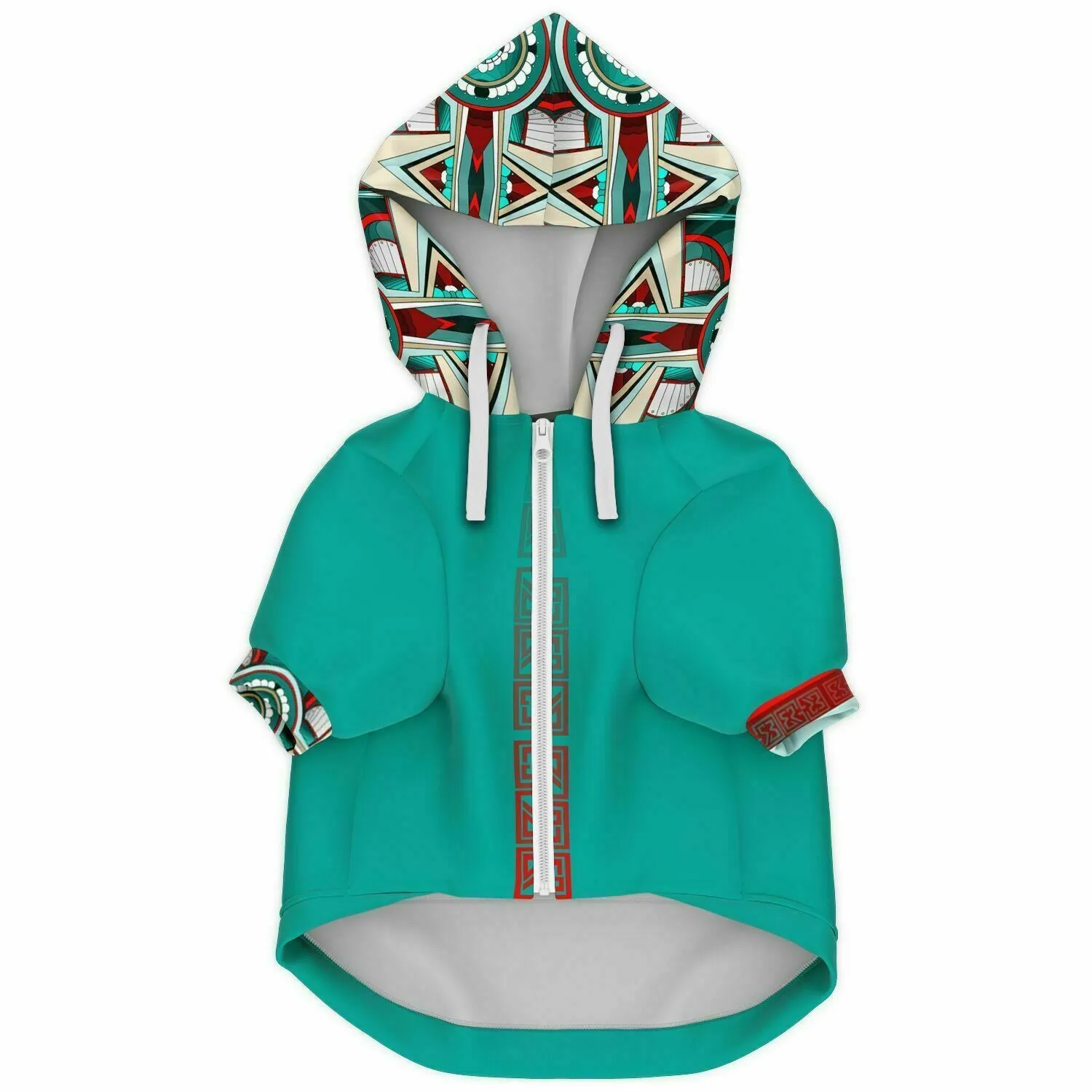 Fluorescyan Zip-Up