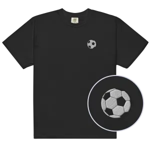 Football Embroidered Premium T-Shirt