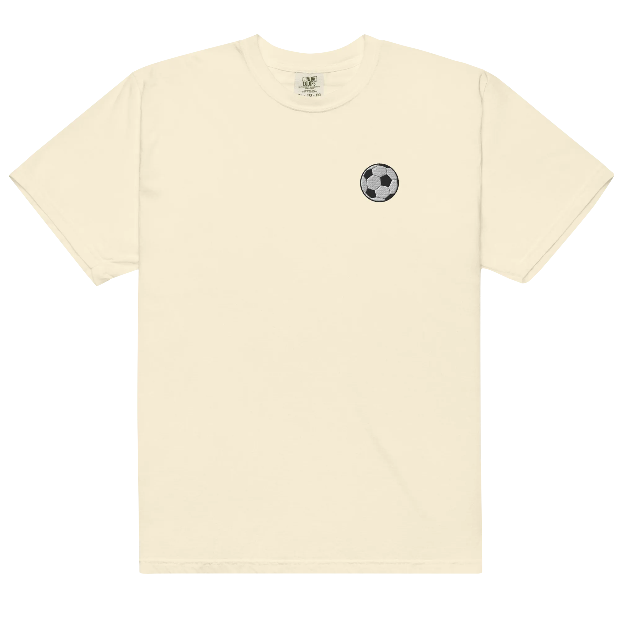 Football Embroidered Premium T-Shirt