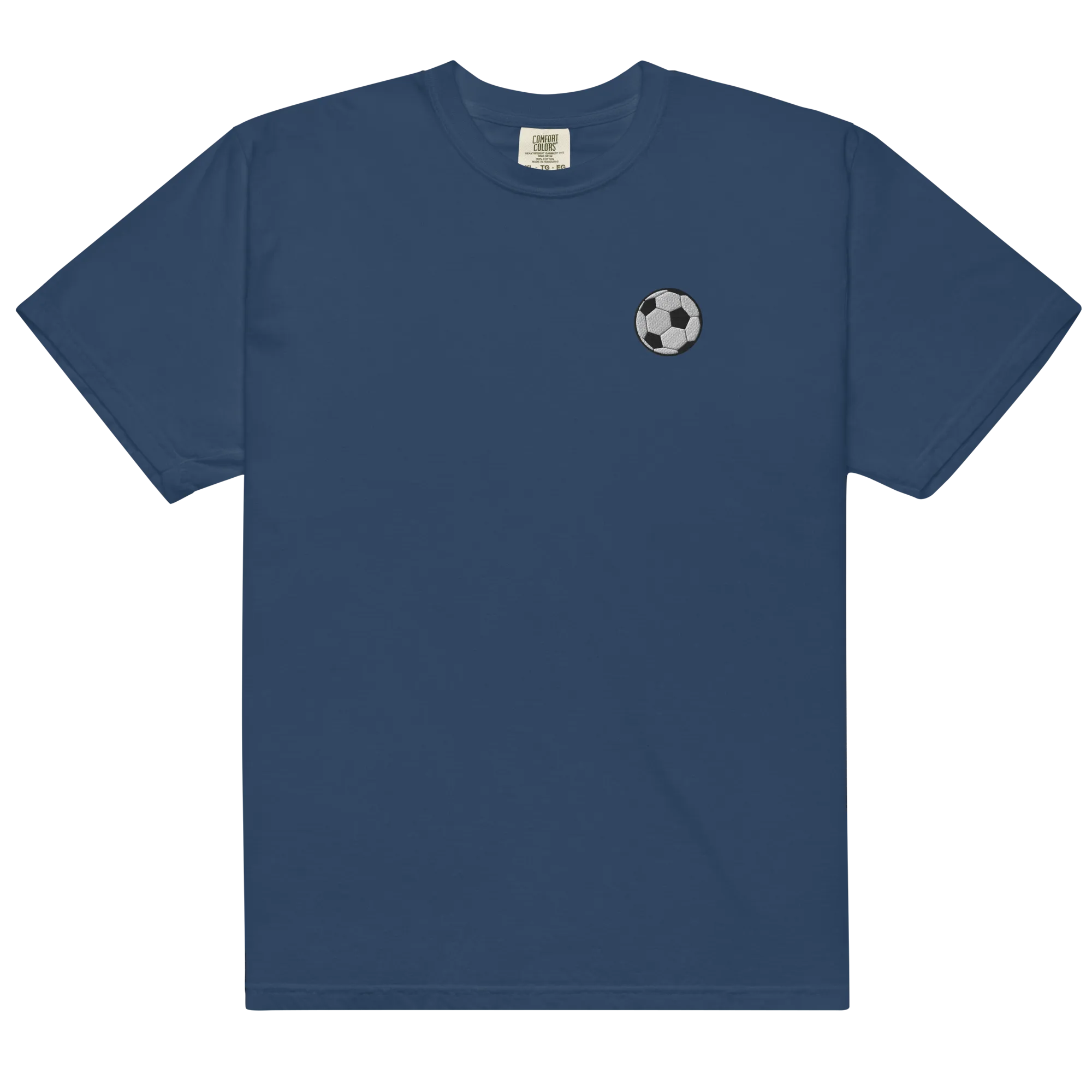 Football Embroidered Premium T-Shirt