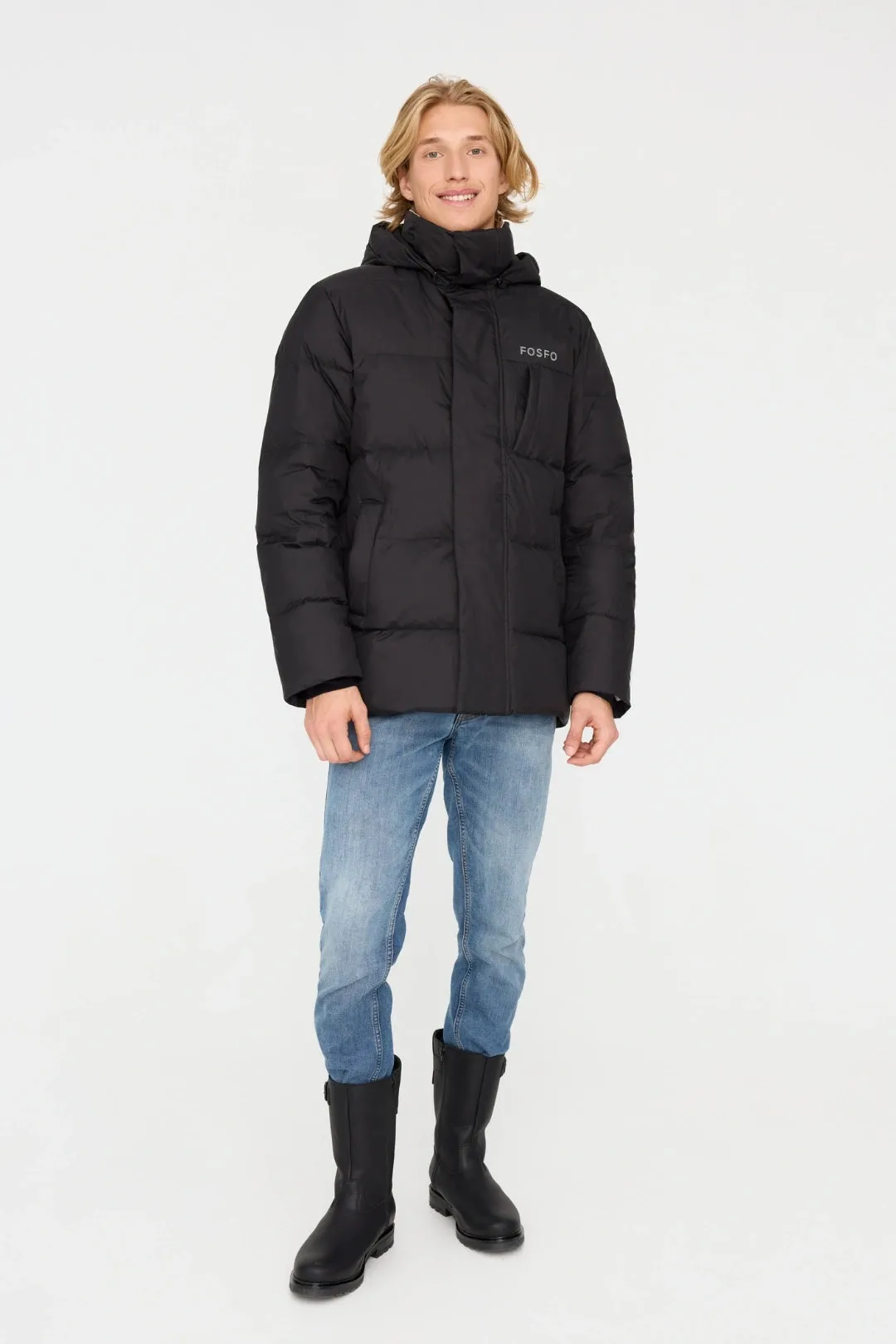 FOSFO SHORT - Men's down puffer jacket court - AK20051