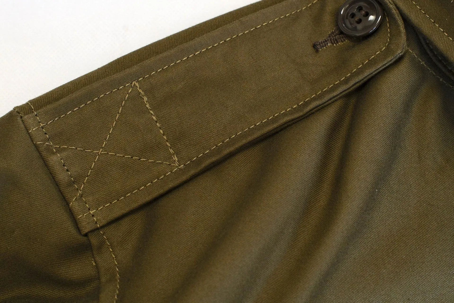 Freewheelers "M-1951" Military Back Satin Field Jacket (Olive)