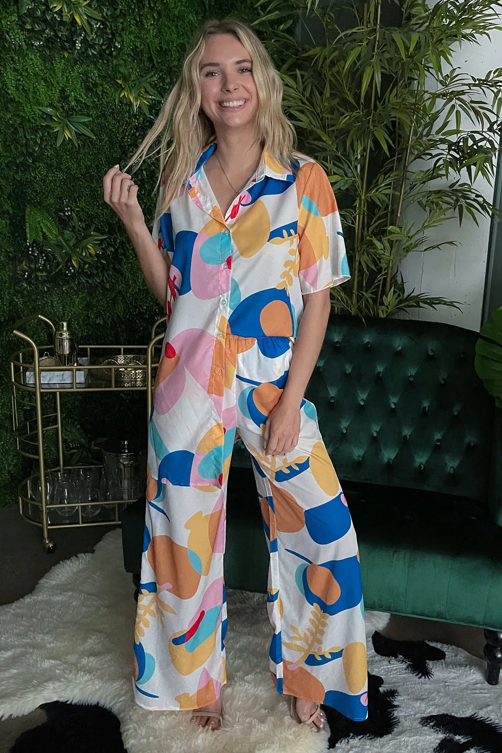 FS436SET-Two piece printed matching set 6 PK UNIT: $25