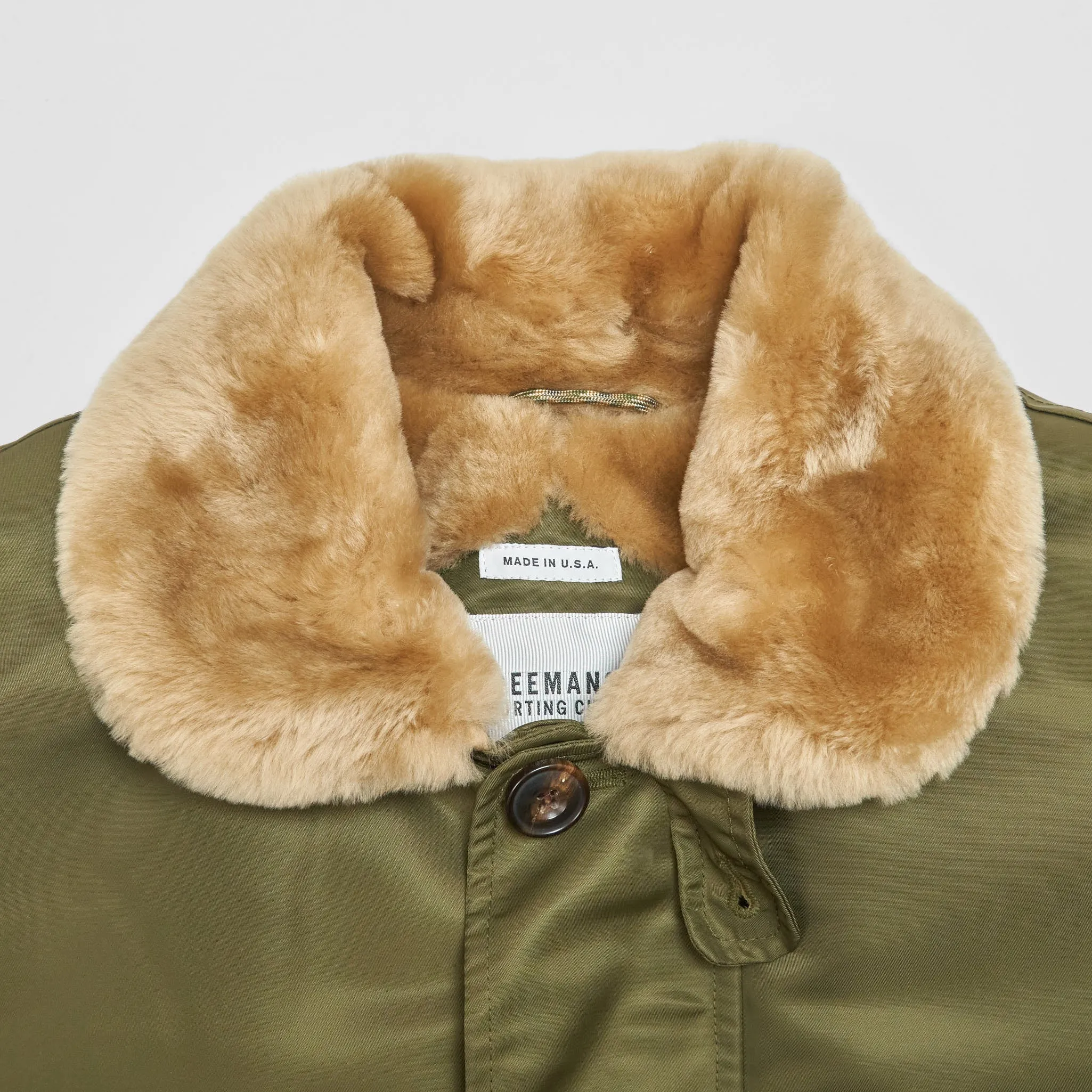 F.S.C Nylon N-1  Shearling Deck Jacket