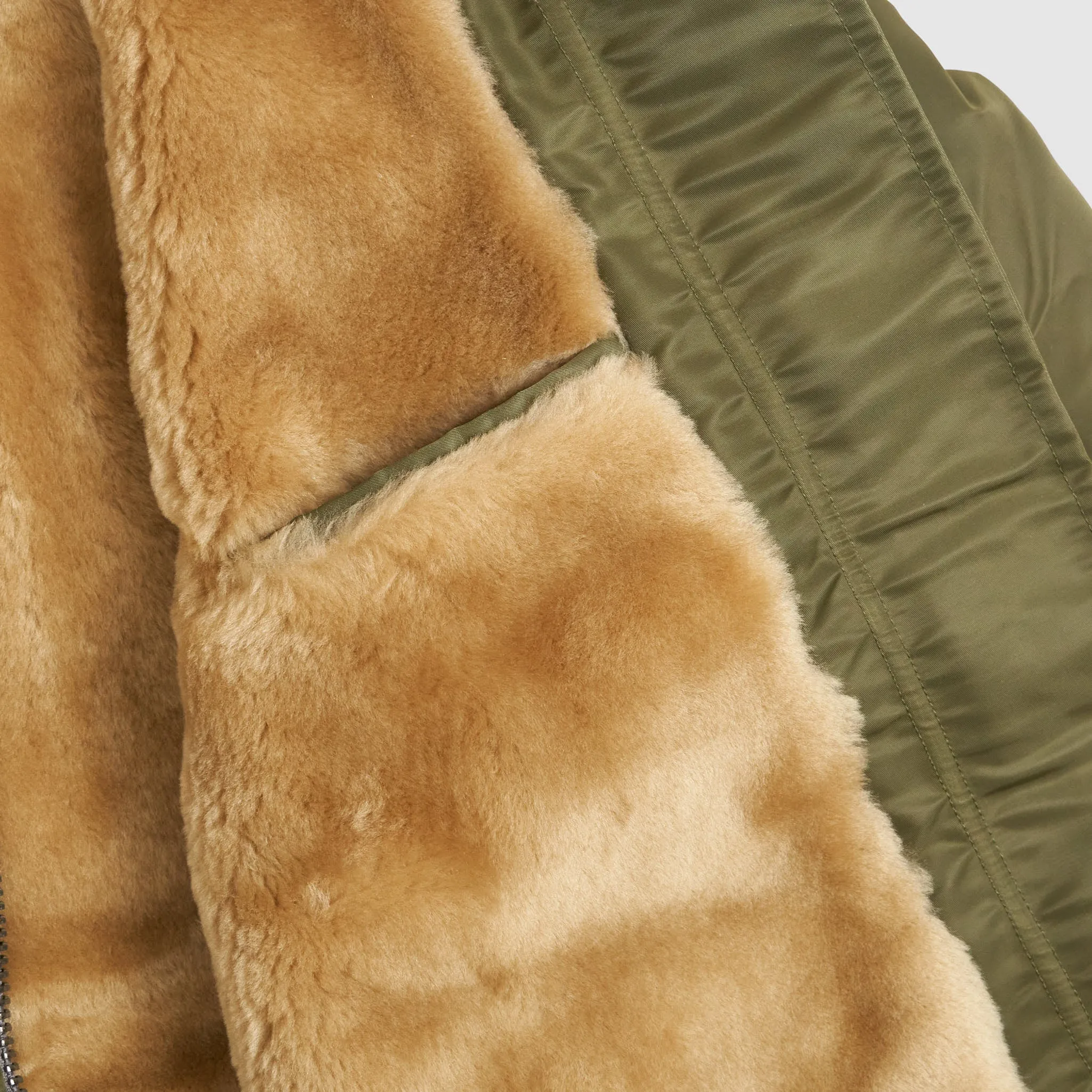 F.S.C Nylon N-1  Shearling Deck Jacket