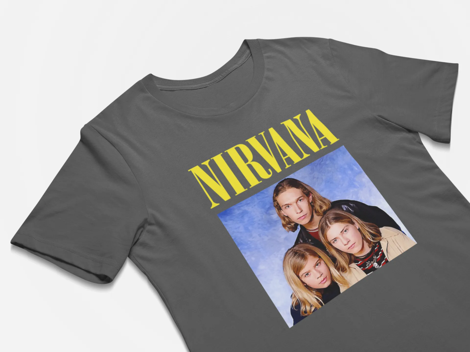 Funny Band T-Shirts Nirvana Hanson Spoof
