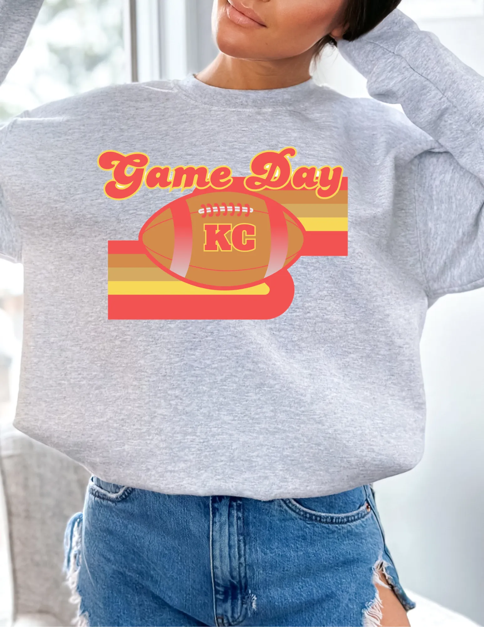 Gameday Kanas City Football Sweatshirt
