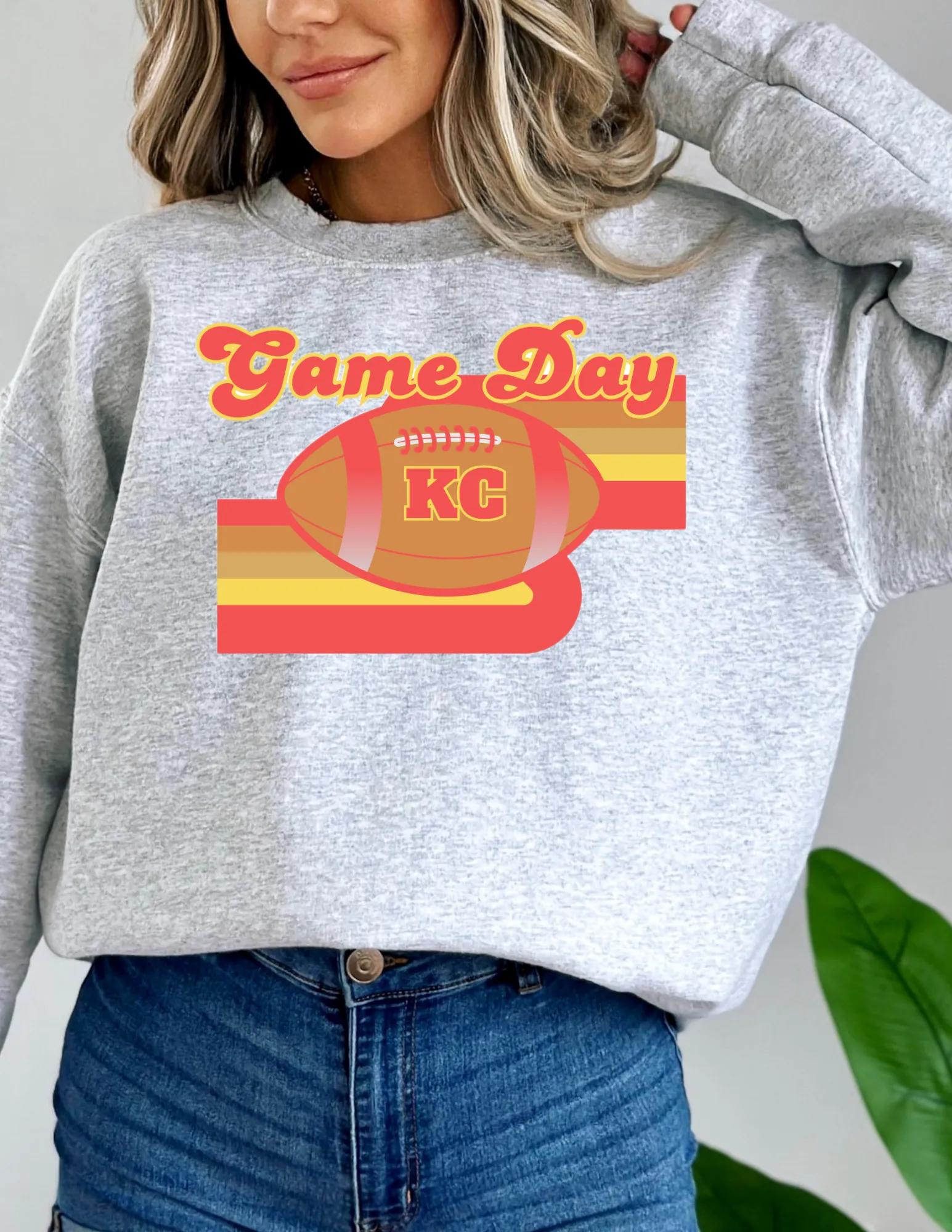 Gameday Kanas City Football Sweatshirt