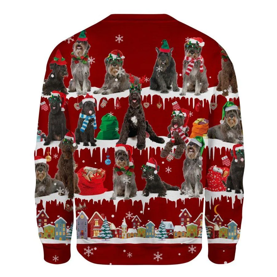 Giant Schnauzer - Snow Christmas - Premium Sweatshirt