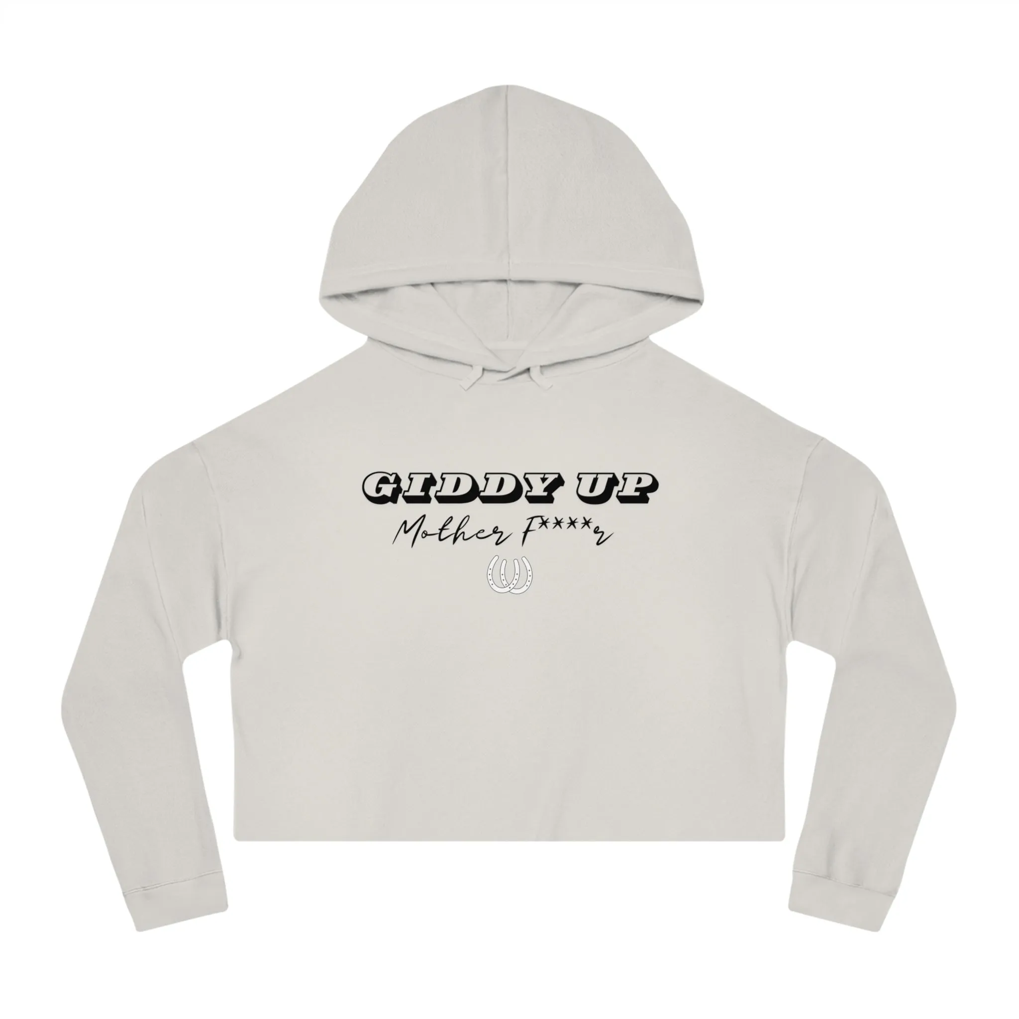 Giddy Up Cropped Hooded Sweatshirt