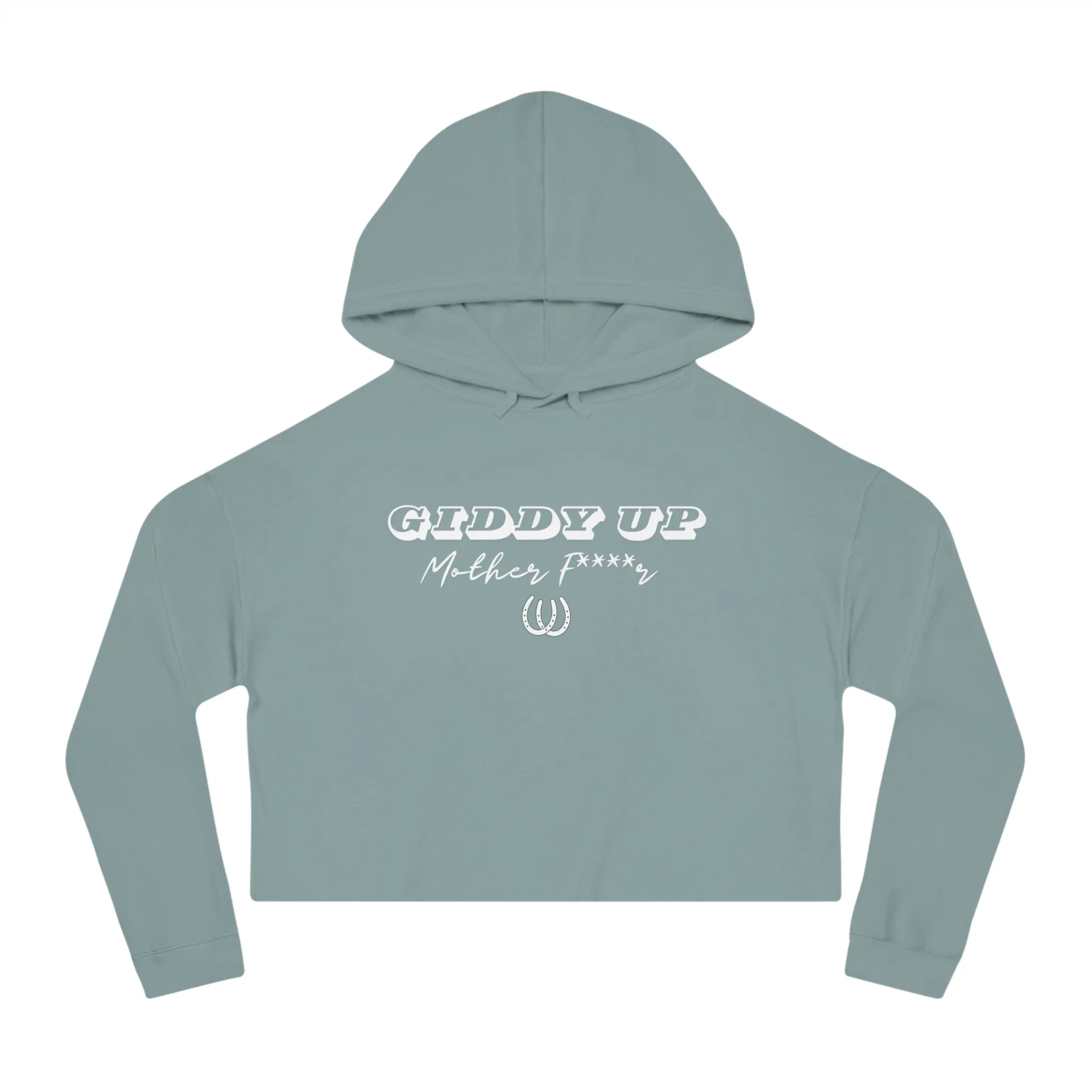 Giddy Up Cropped Hooded Sweatshirt