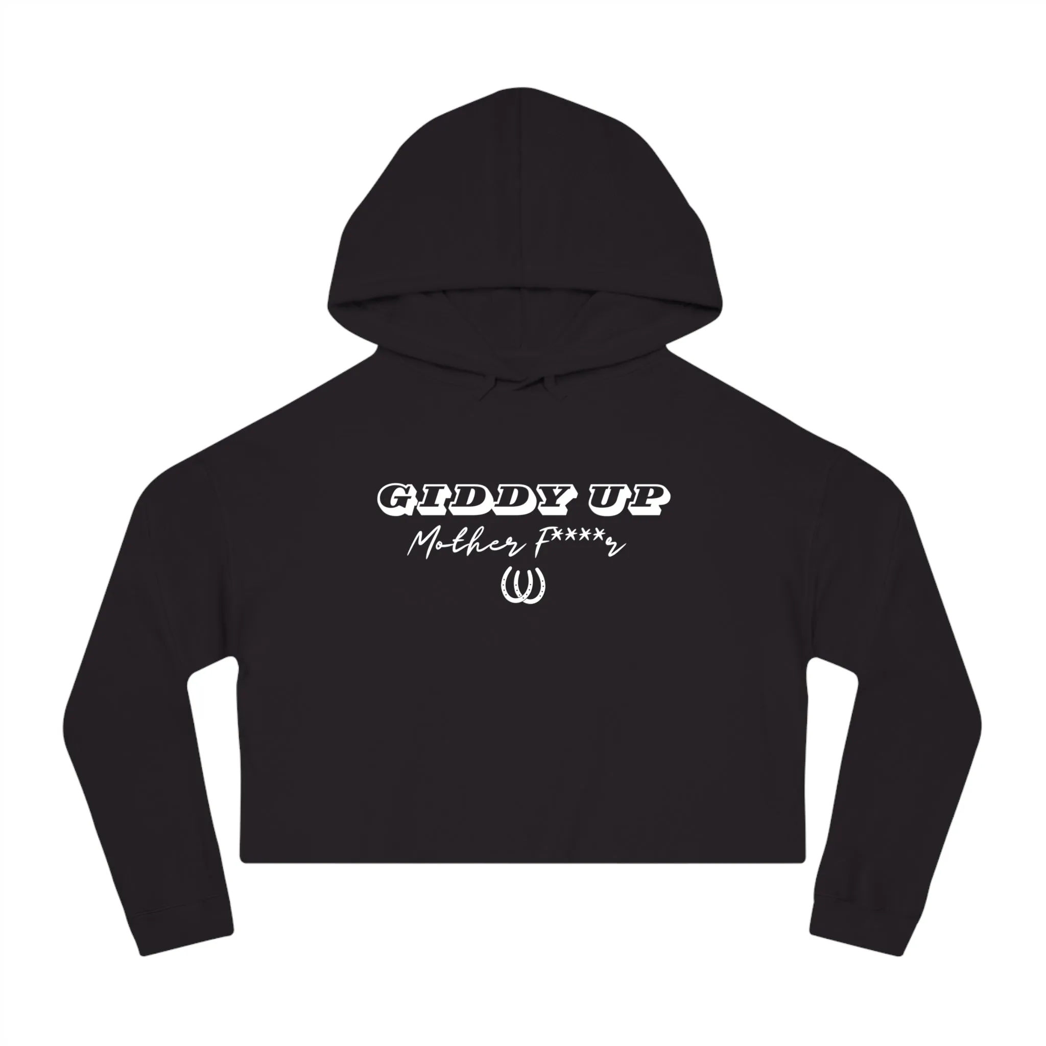 Giddy Up Cropped Hooded Sweatshirt