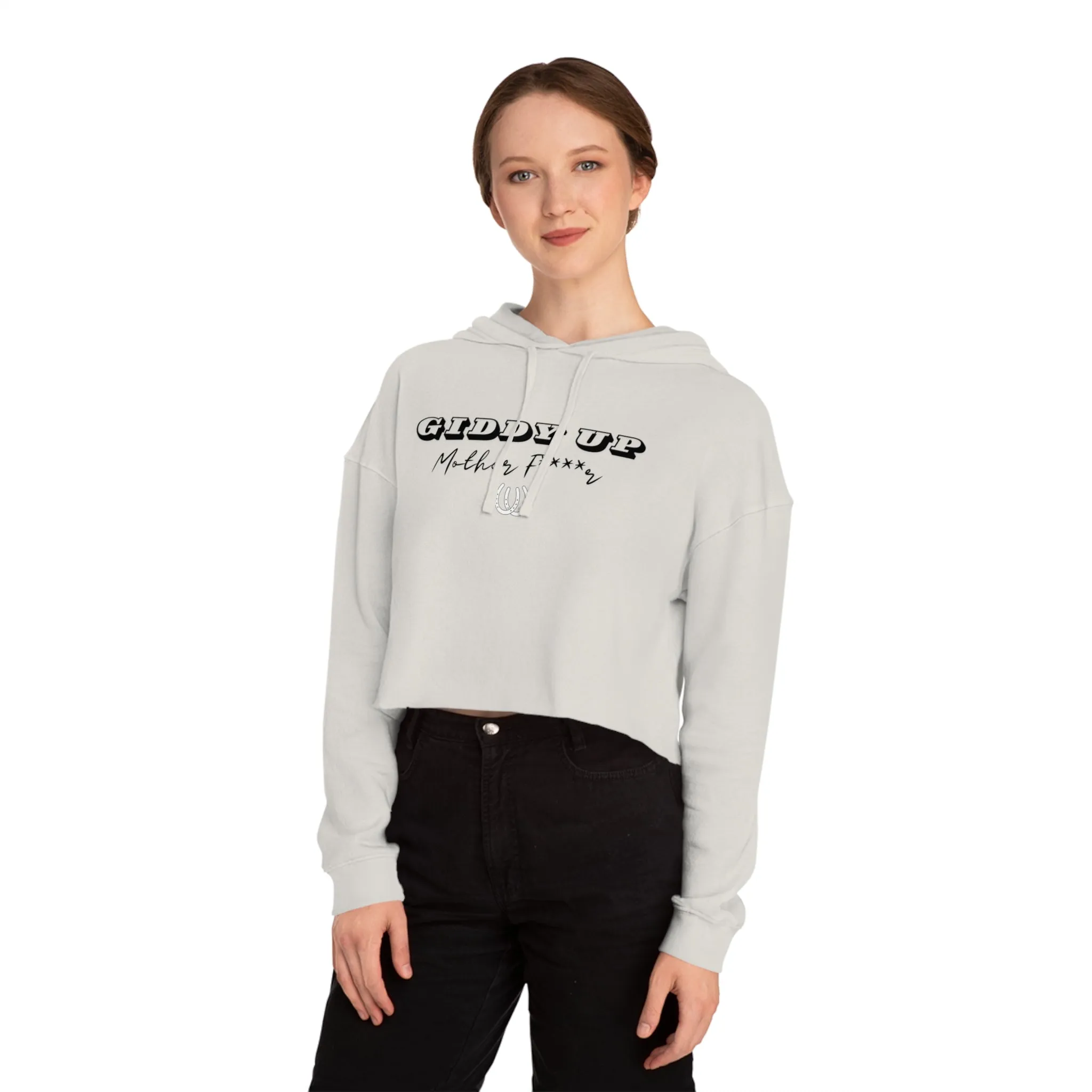 Giddy Up Cropped Hooded Sweatshirt