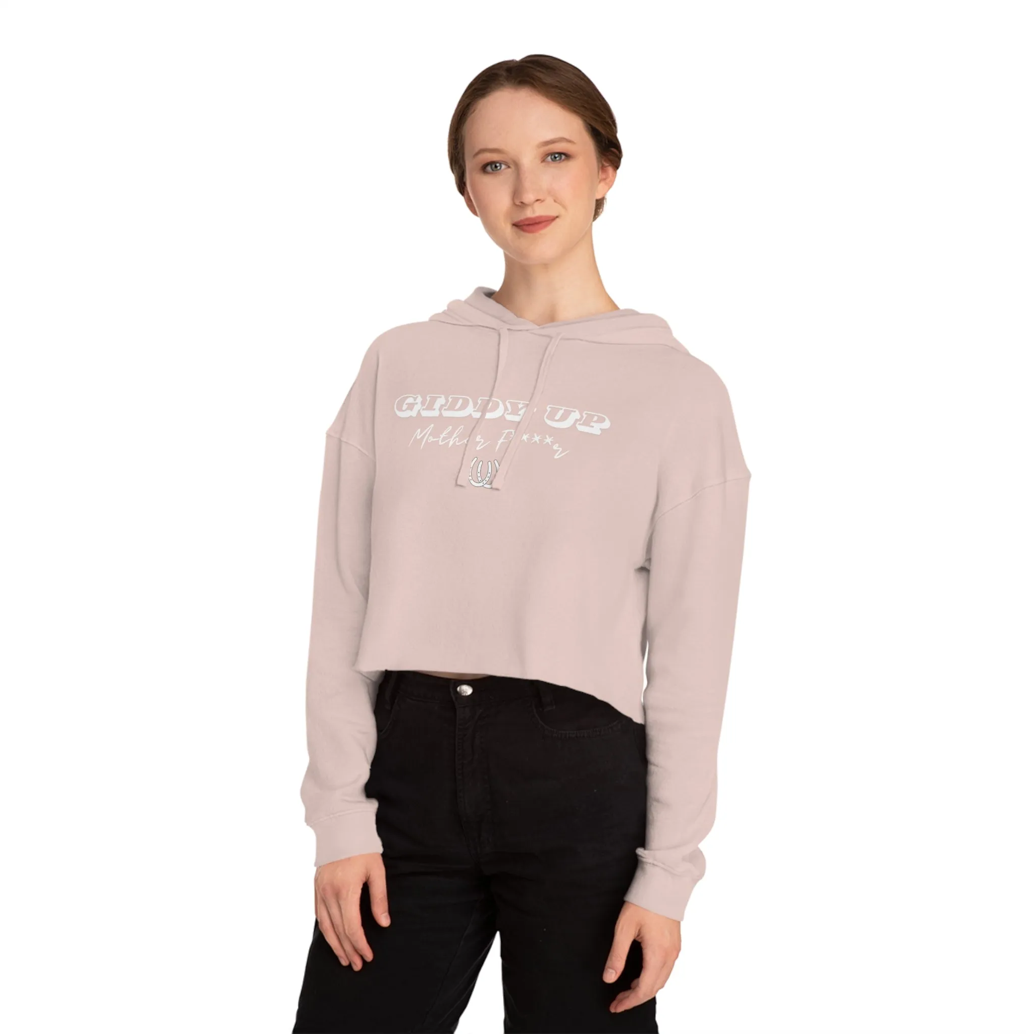 Giddy Up Cropped Hooded Sweatshirt
