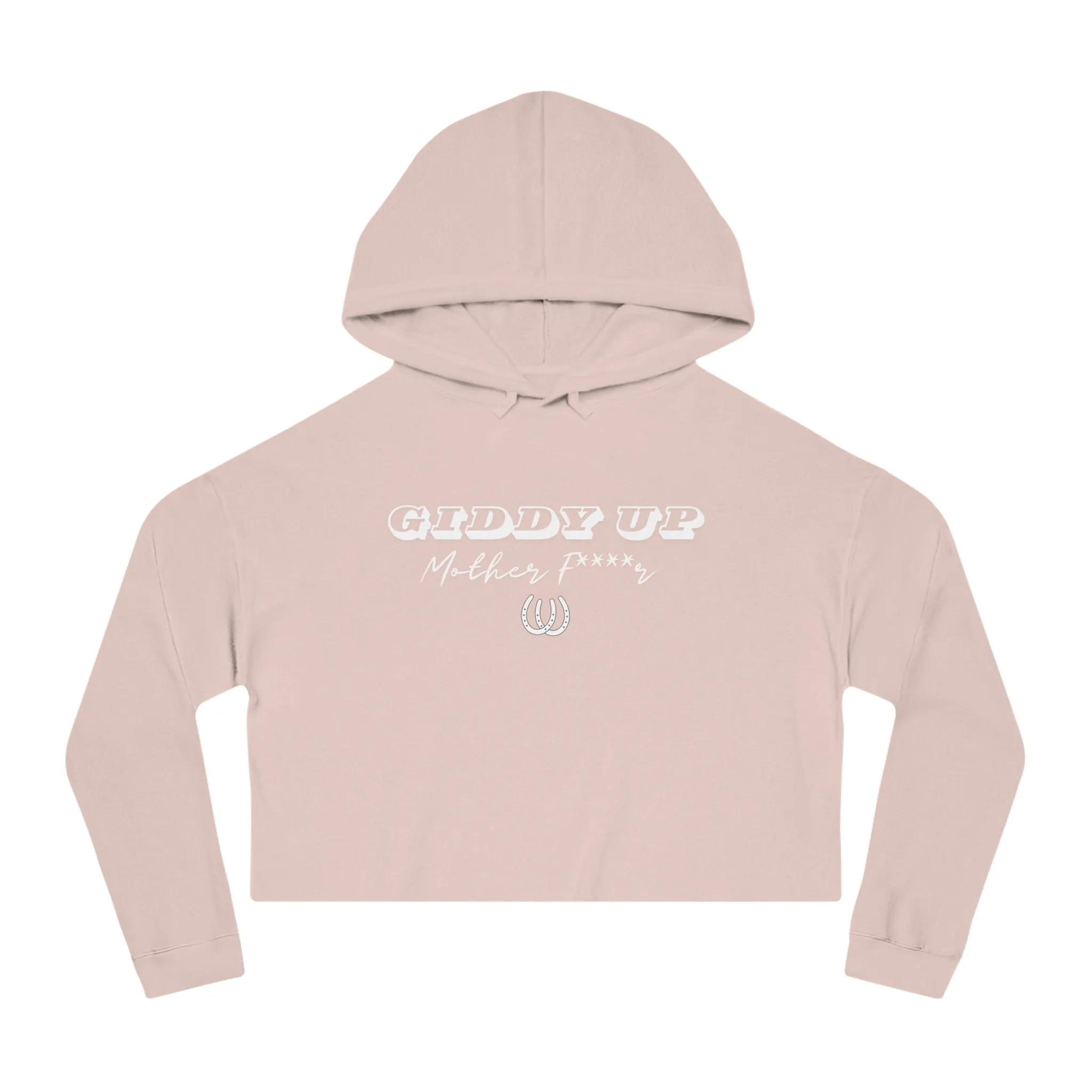 Giddy Up Cropped Hooded Sweatshirt