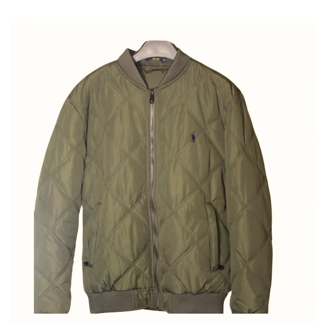 GREEN POLO JACKET