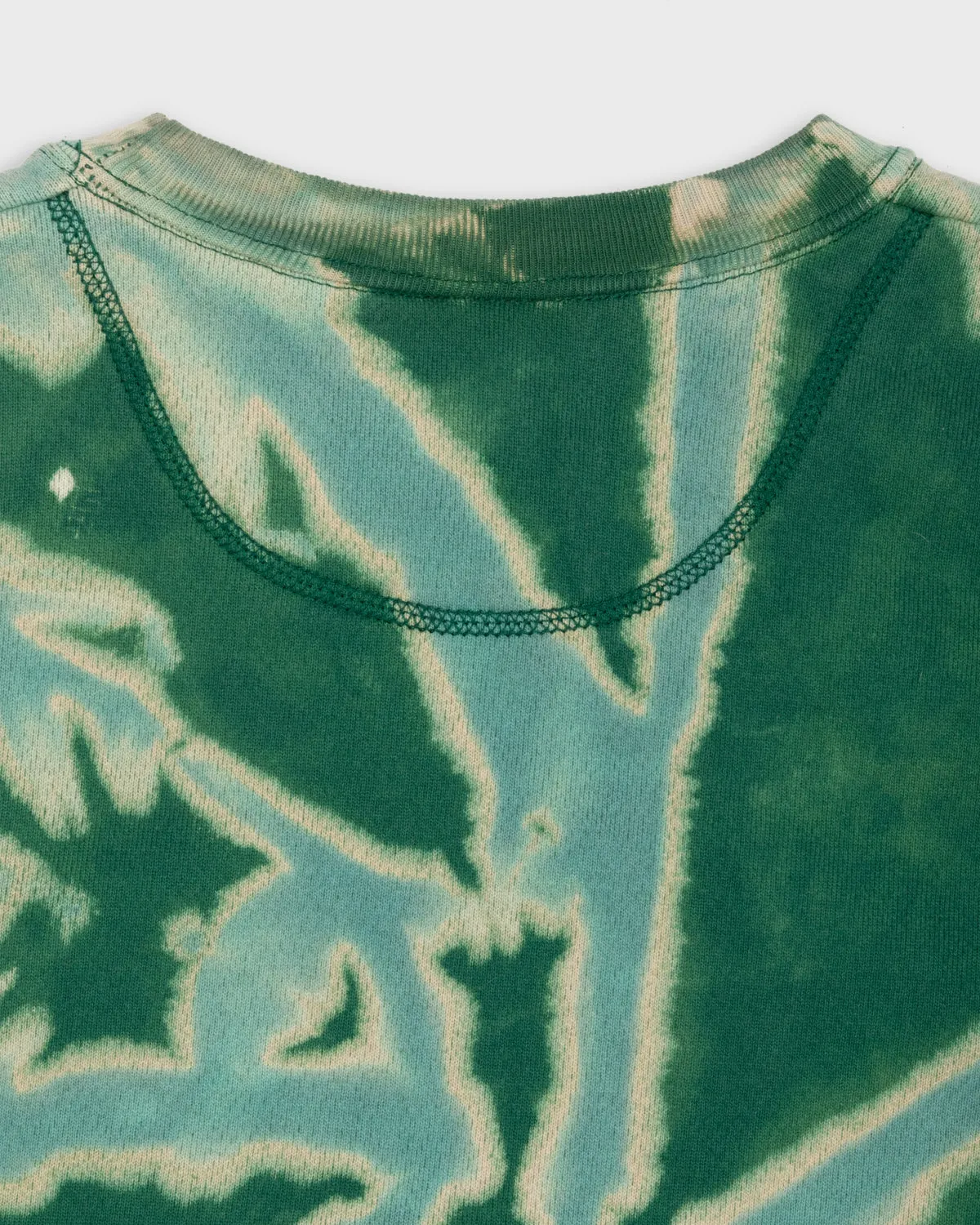 Green tie-dye Mickey Mouse sweatshirt