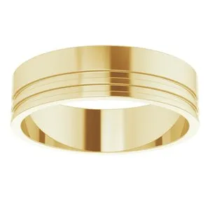 Grooved Band 52382 - 6 mm