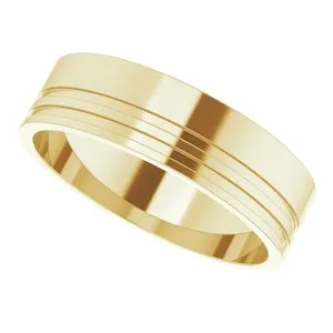 Grooved Band 52382 - 6 mm