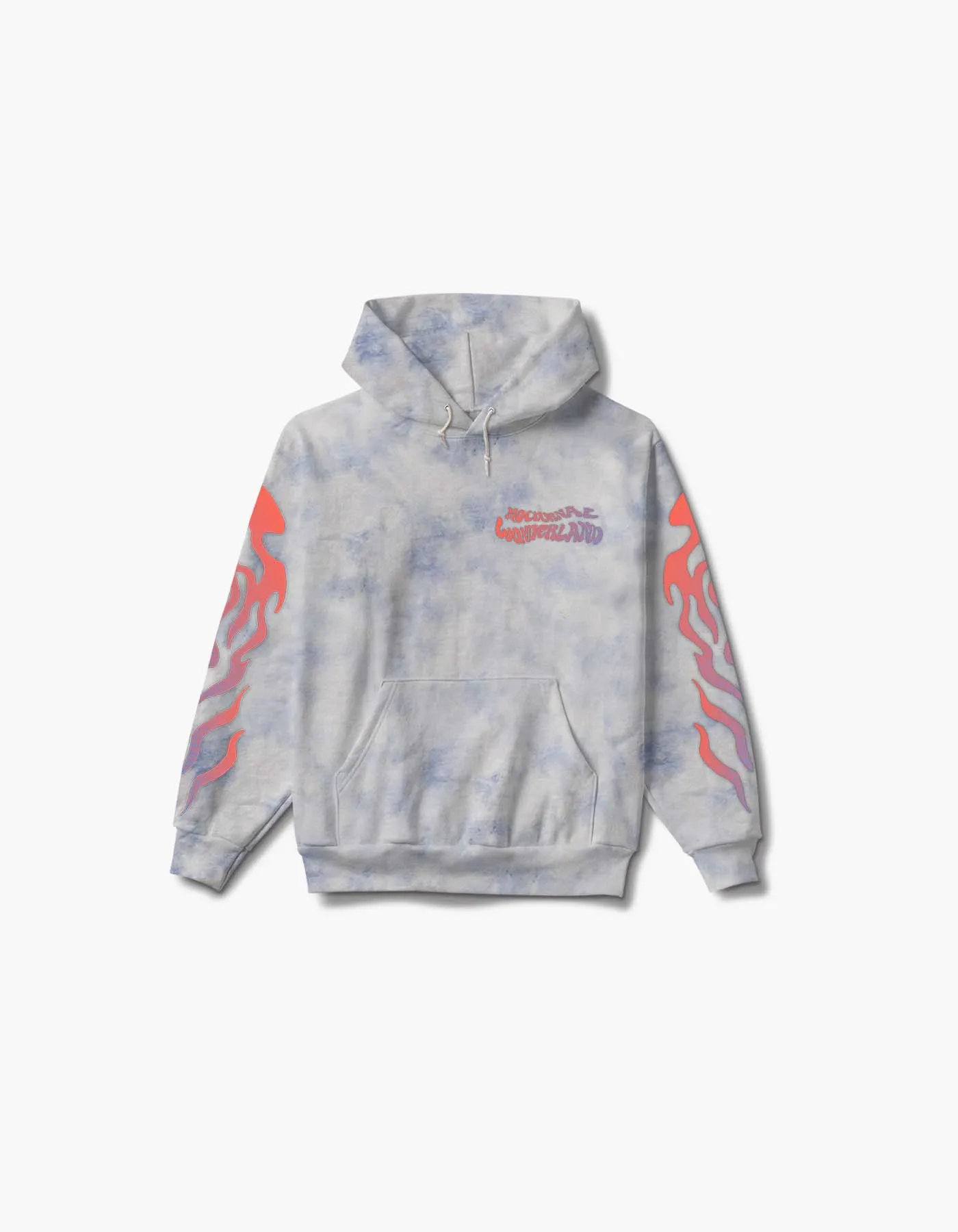 Growling Tie Dye Lineup Hoodie