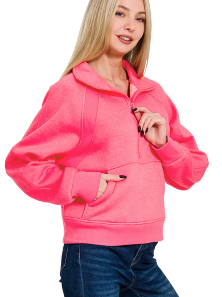 Half Zip Pullover