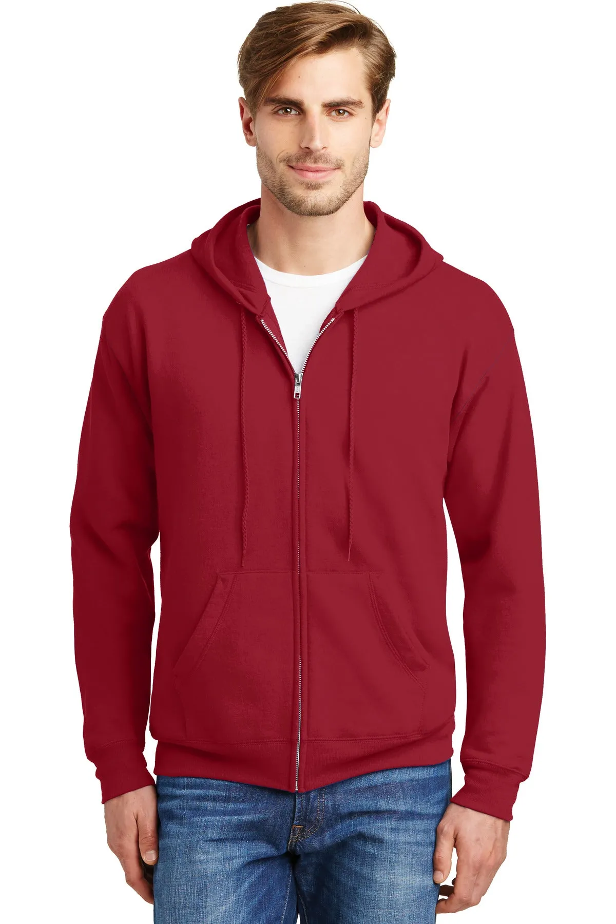 Hanes¨ - EcoSmart¨ Full-Zip Hooded Sweatshirt. P180