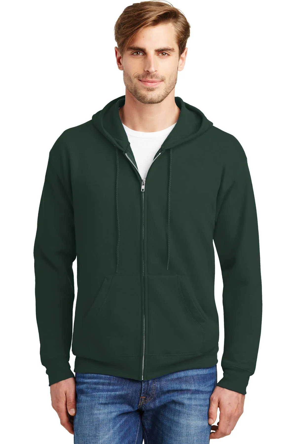 Hanes¨ - EcoSmart¨ Full-Zip Hooded Sweatshirt. P180
