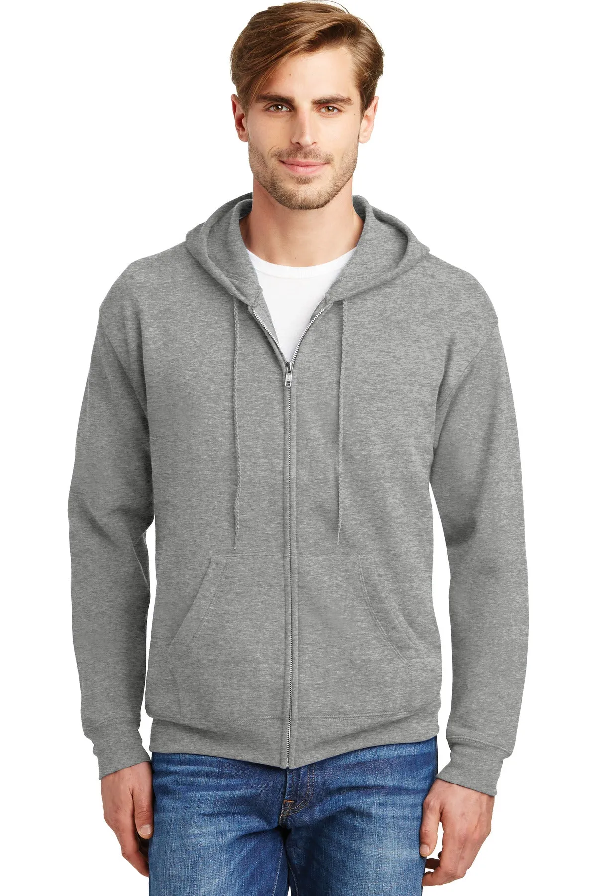 Hanes¨ - EcoSmart¨ Full-Zip Hooded Sweatshirt. P180