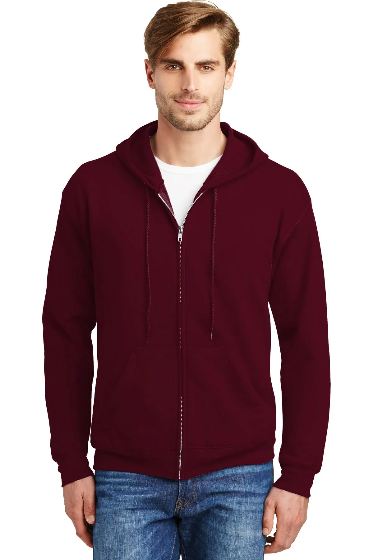 Hanes¨ - EcoSmart¨ Full-Zip Hooded Sweatshirt. P180