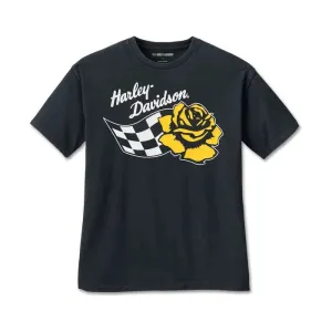 Harley-Davidson® Women's Rose Racer Oversized Tee