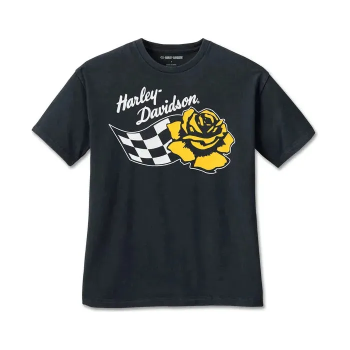 Harley-Davidson® Women's Rose Racer Oversized Tee