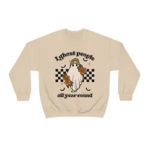 Hazel Blues® |  Ghost People Distressed Graphic Sweatshirt