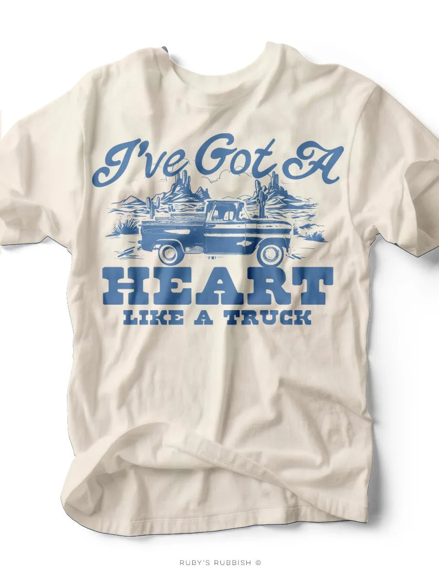 Heart Like a Truck | Southern T-Shirt | Ruby’s Rubbish®