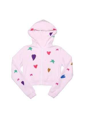 Heart Mini Zip Up