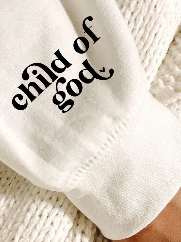 Heart/Cross Left Chest CrewNeck Sweatshirt