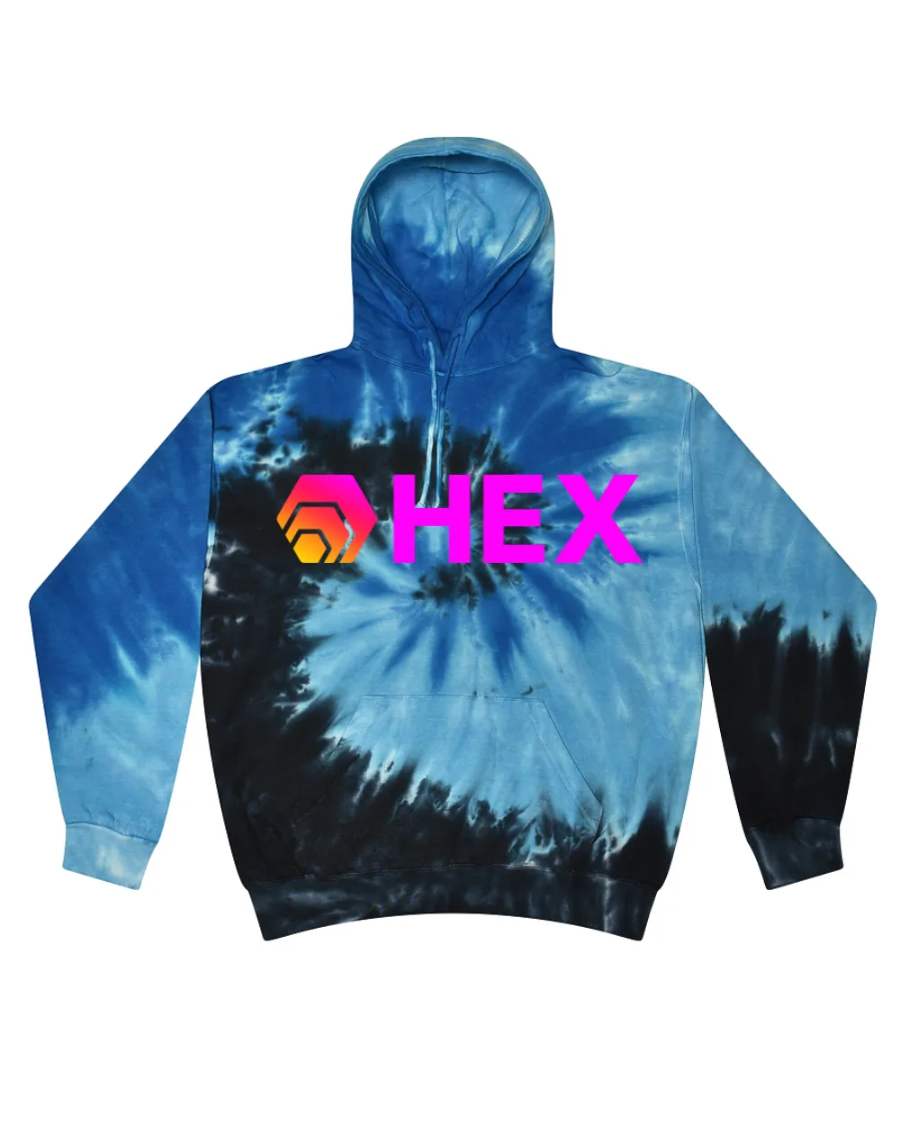 Hex in Pink Tie Dye Hoodies