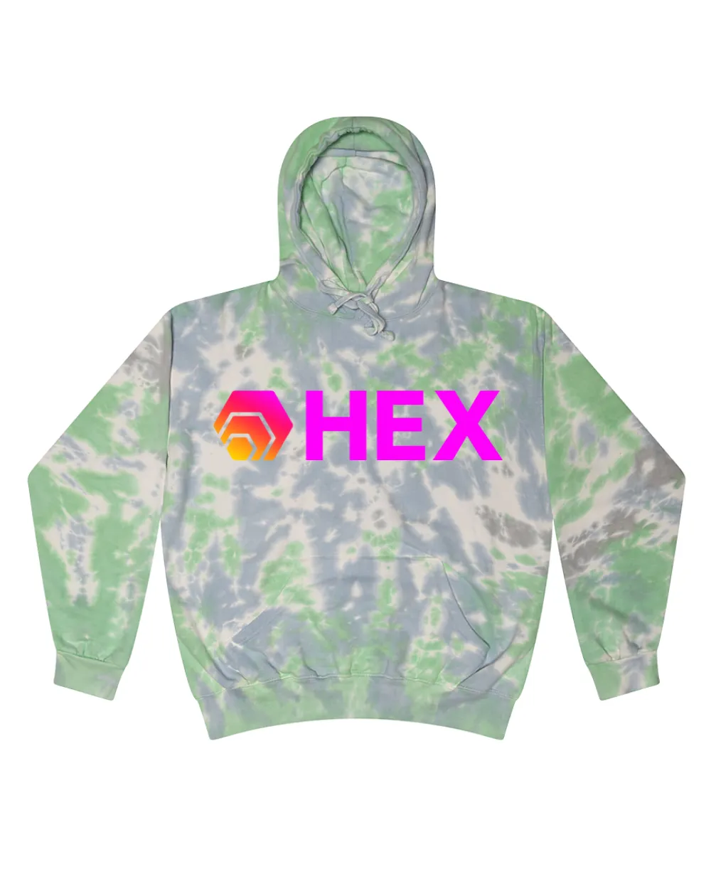 Hex in Pink Tie Dye Hoodies
