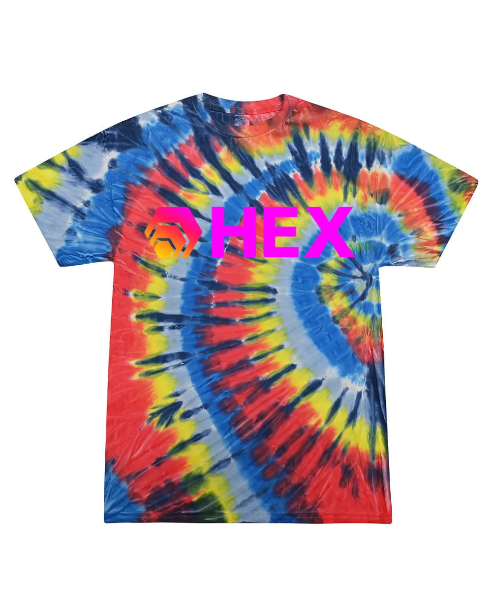 Hex in Pink Tie Dye Tee