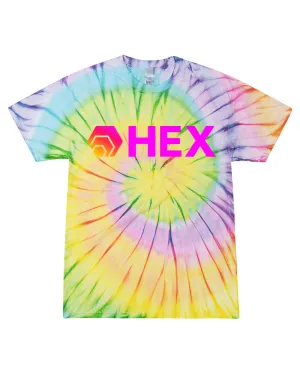 Hex in Pink Tie Dye Tee