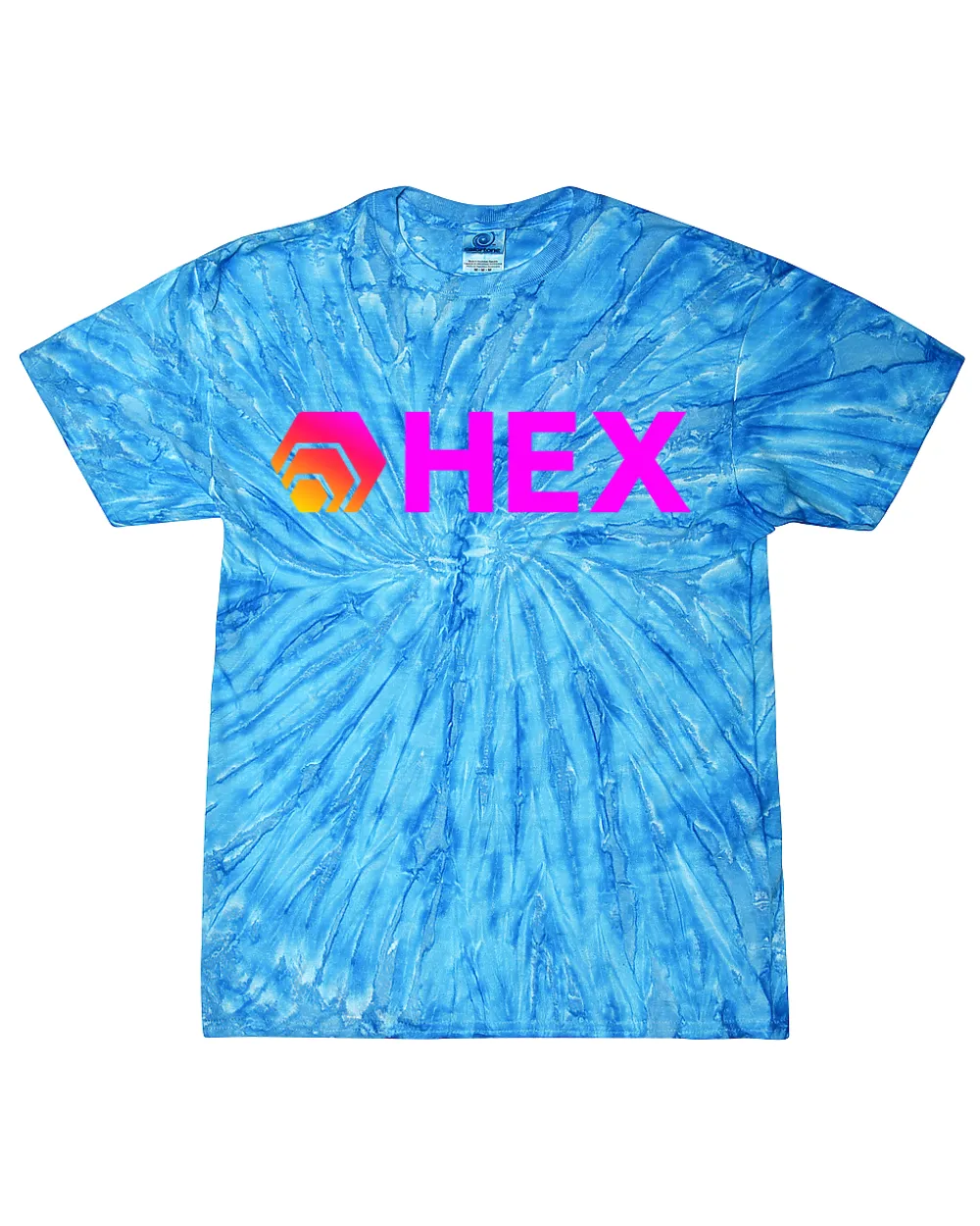 Hex in Pink Tie Dye Tee