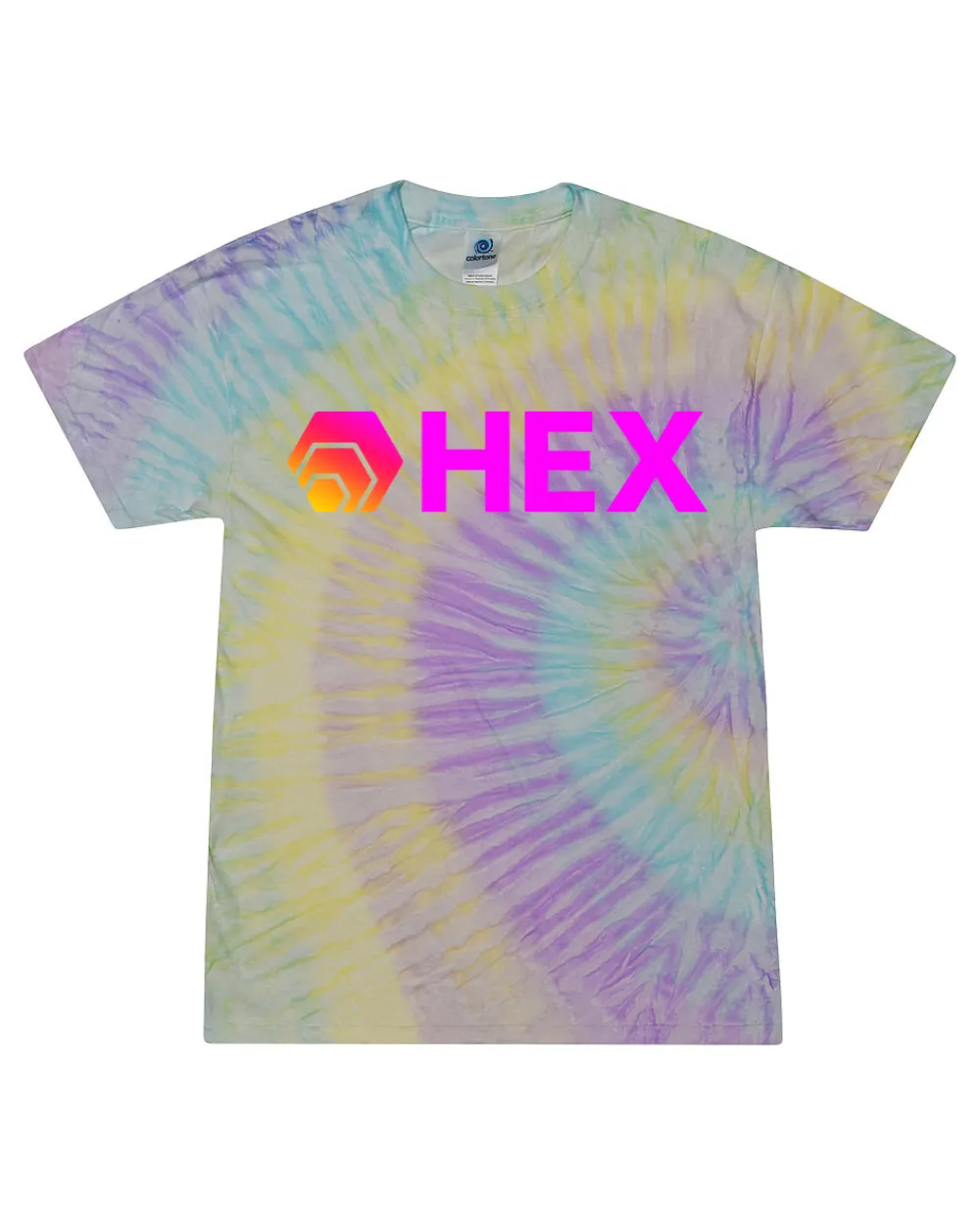 Hex in Pink Tie Dye Tee