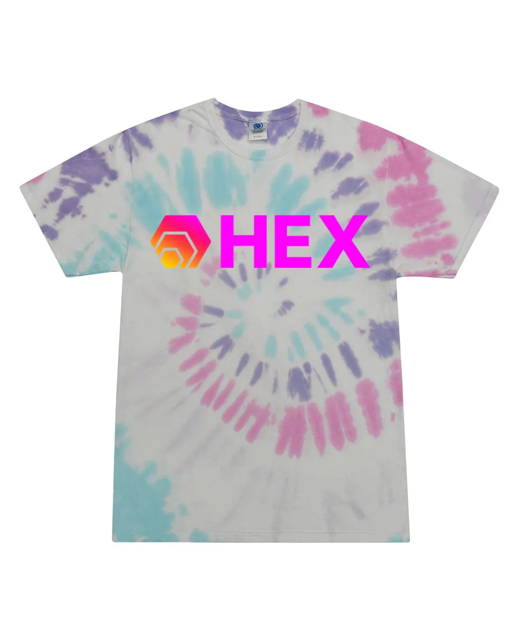 Hex in Pink Tie Dye Tee