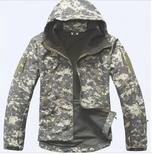 High Shark skin Soft Shell TAD V 4.0 Military lurker Tactical Jacket Waterproof Windproof Army Clothing